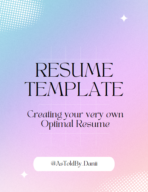 Resume: Customer Service Template